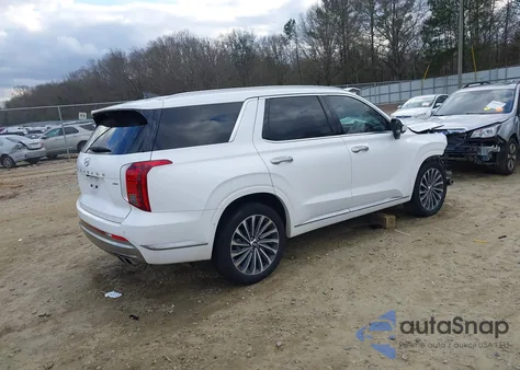 2024 Hyundai Palisade Calligraphy from USA, damaged, VIN KM8R7DGE4RU691613